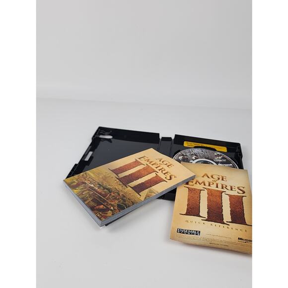 Microsoft PC AGE OF EMPIRES III Strategy 3 Disc Set w/ Play Code Video Game - Picture 8 of 9